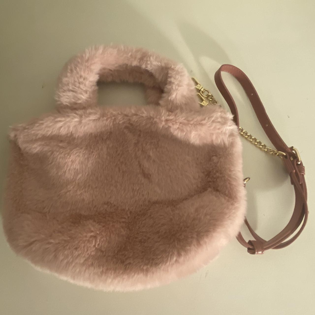 Cynthia Rowley Purse Redken Small Handbag Canvas Brown Pink Cotton RARE |  eBay