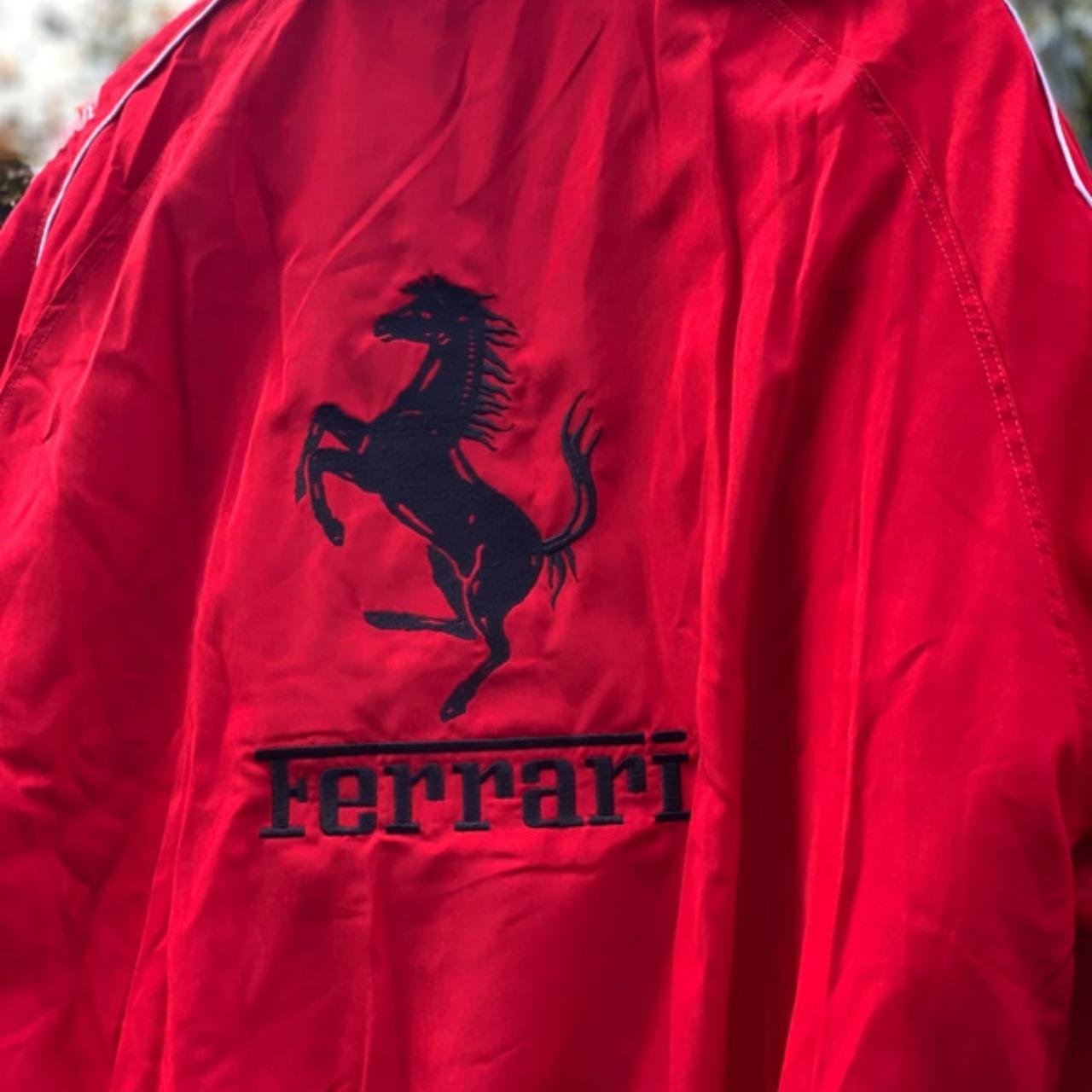Ferrari Men's Red Jacket | Depop