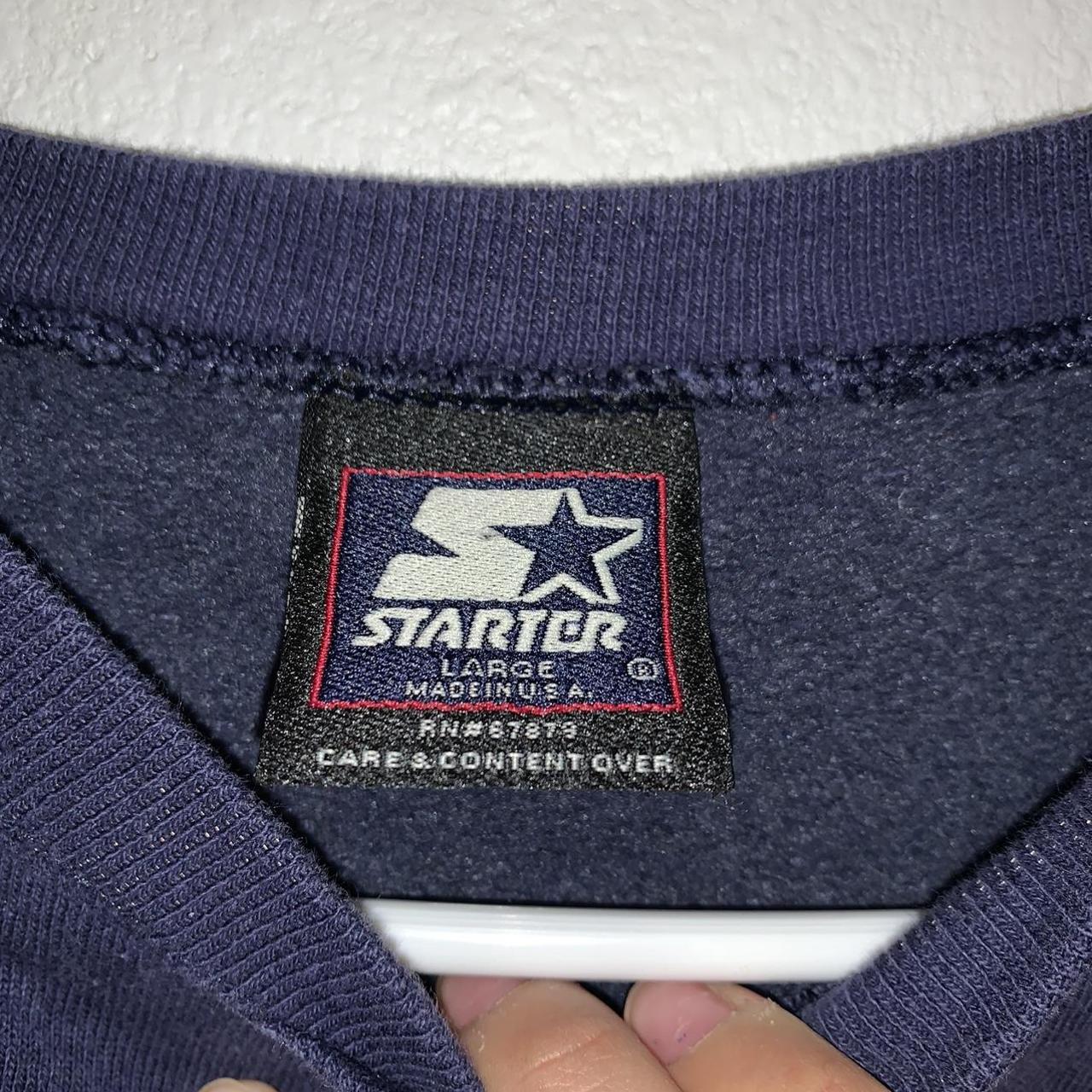 Vintage Starter Dallas Cowboys crewneck sweatshirt XL - Depop