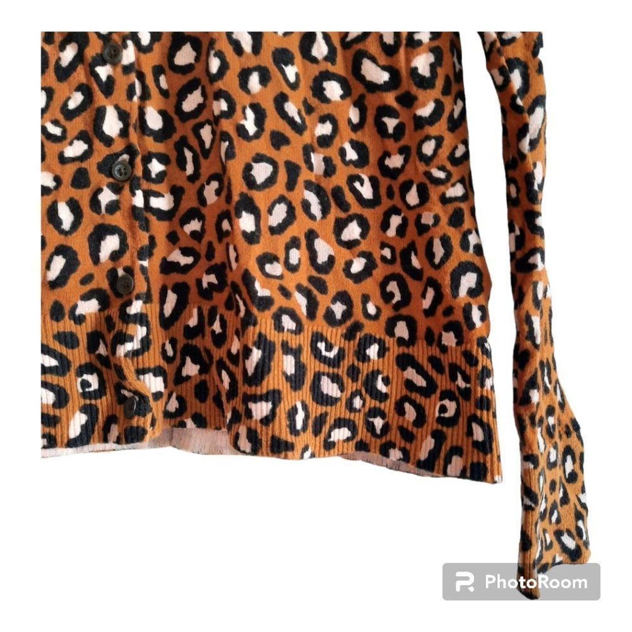 Old navy leopard cardigan best sale