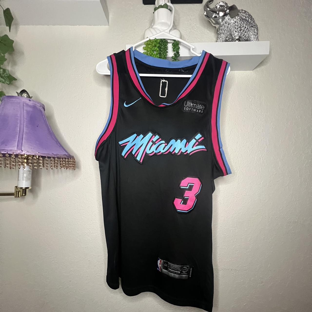 dwyane wade nike vicewave name & number tee