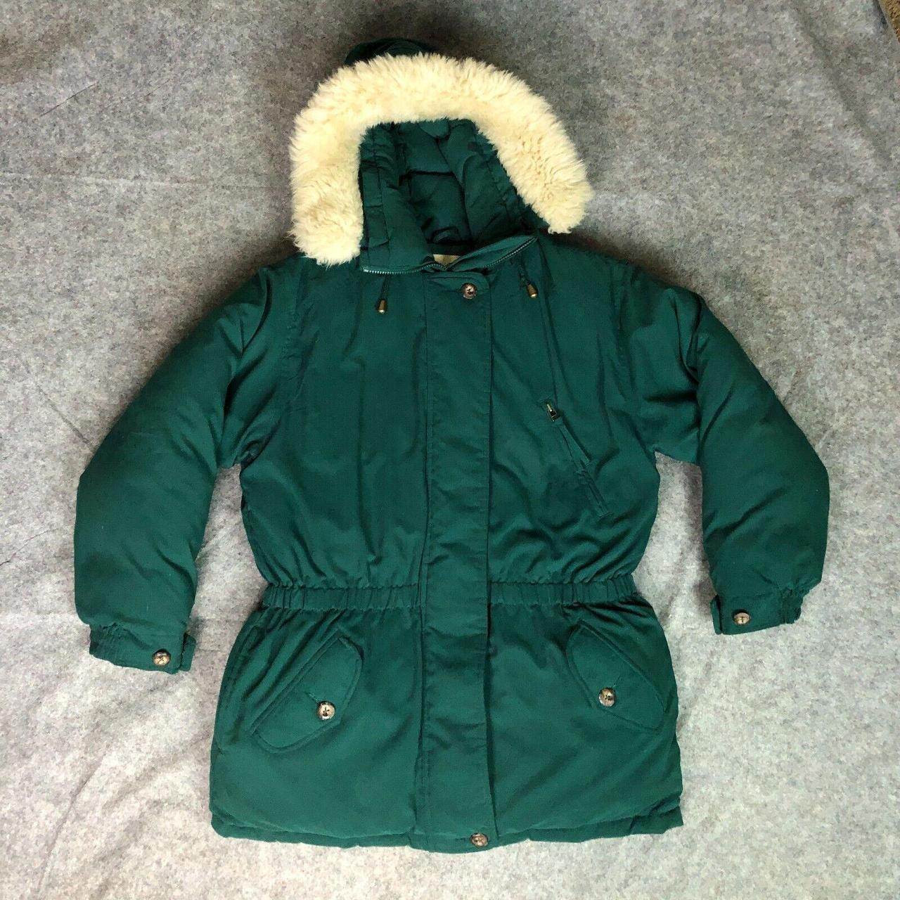 Eddie fashion bauer green jacket women's