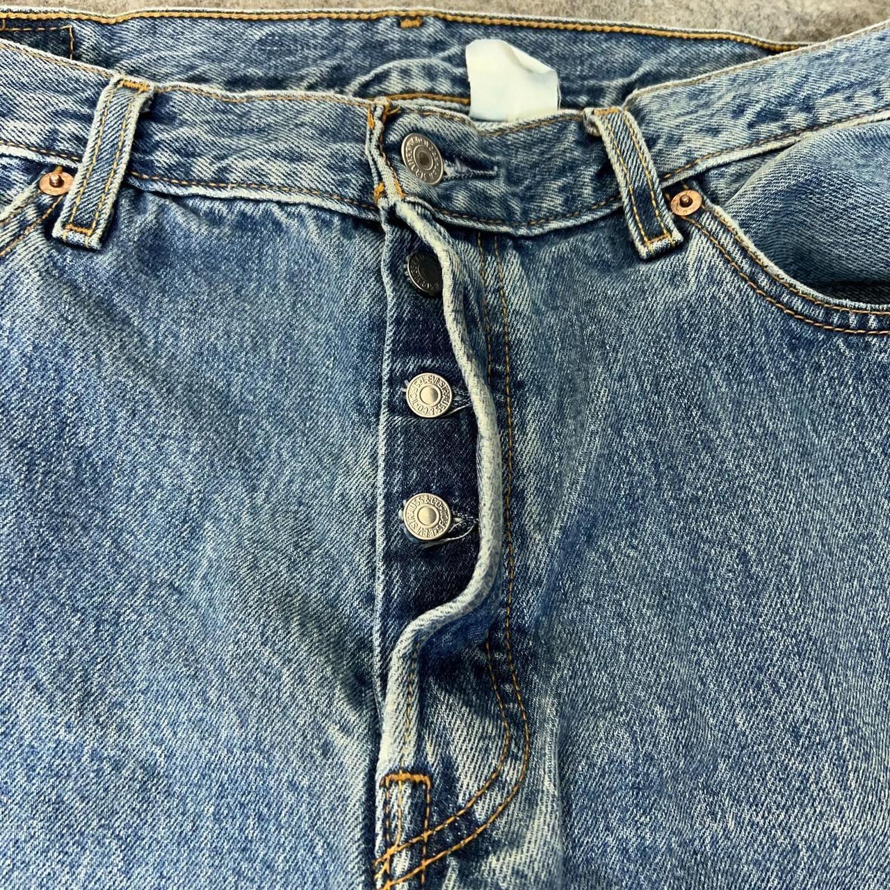 Levi's Men's Jeans - Blue - 36" – Vintage Levis 5… - image 3