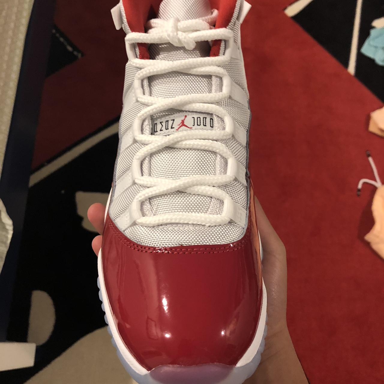 Cherry red Jordan 11 Depop