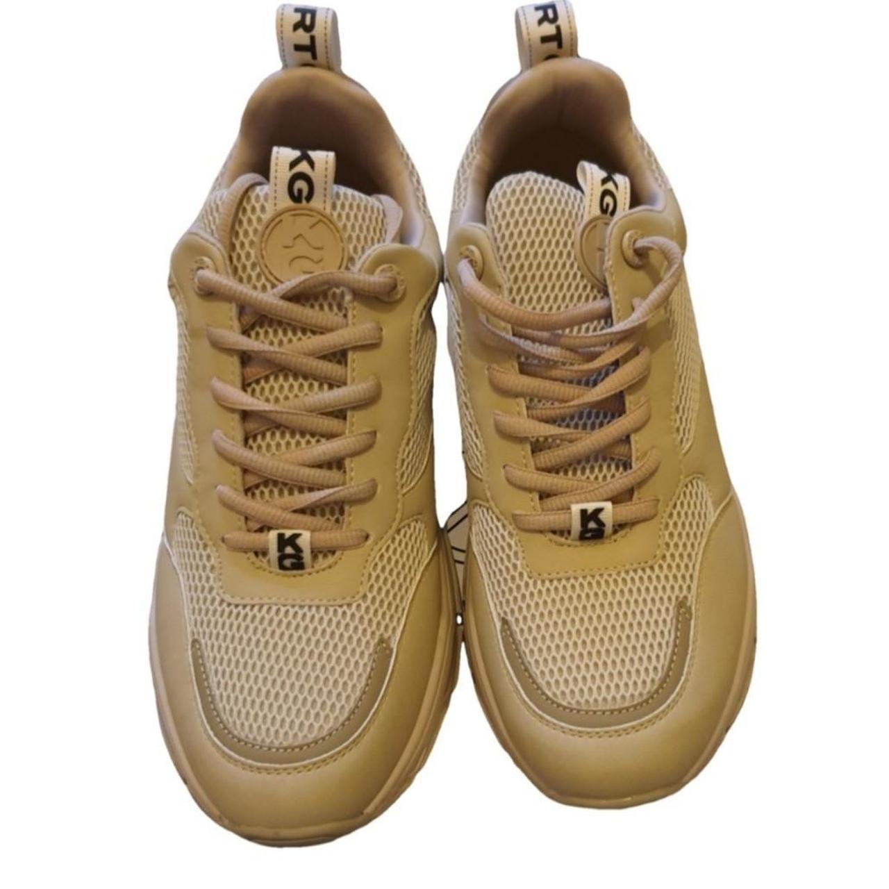 Kurt geiger khaki on sale trainers