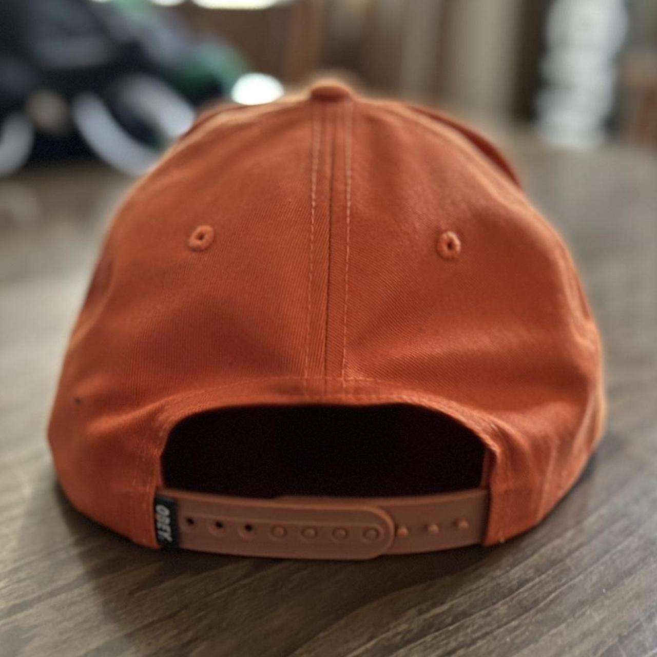 Obey Men's Orange Hat (2)