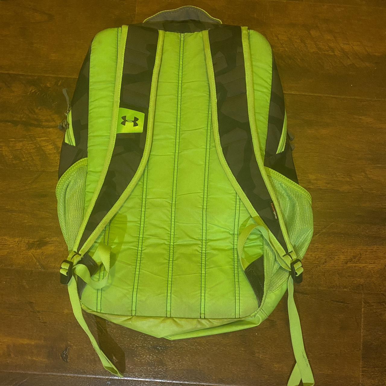 Under armour deals backpack lime green