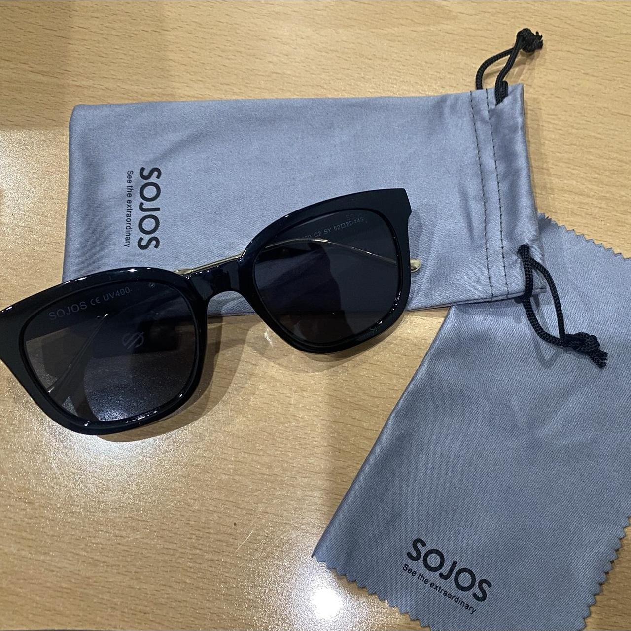 SOJOS Fashion Round Sunglasses For Women And Men