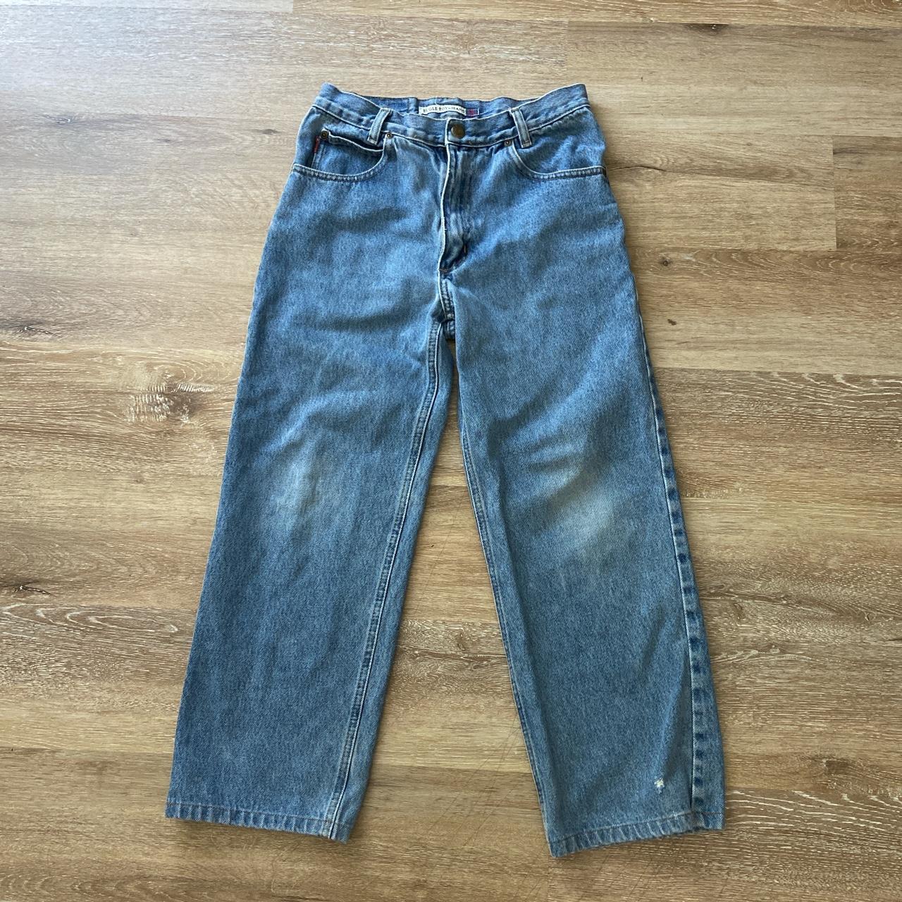 Bugle Boy Women's Blue Jeans | Depop