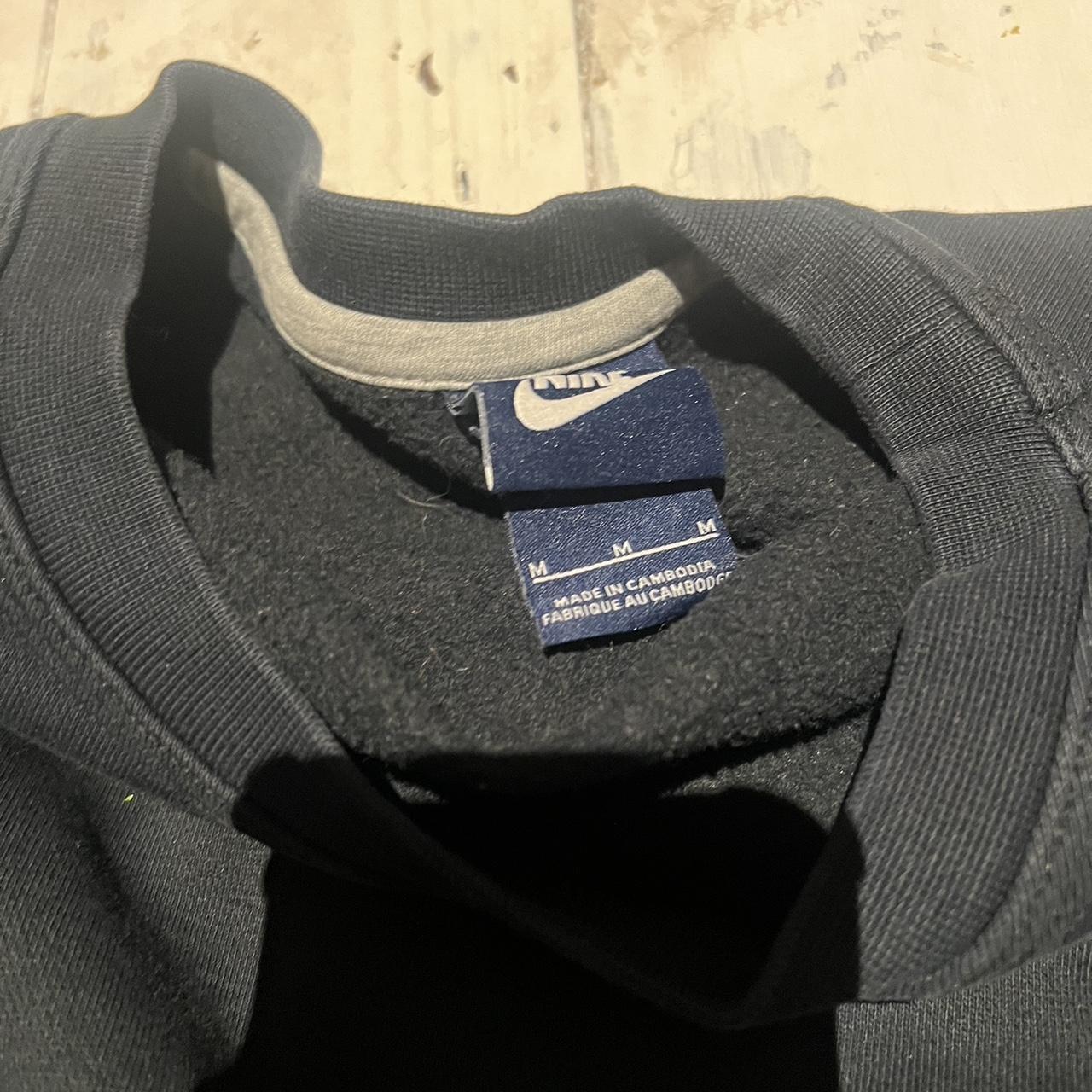 navy nike vintage sweatshirt