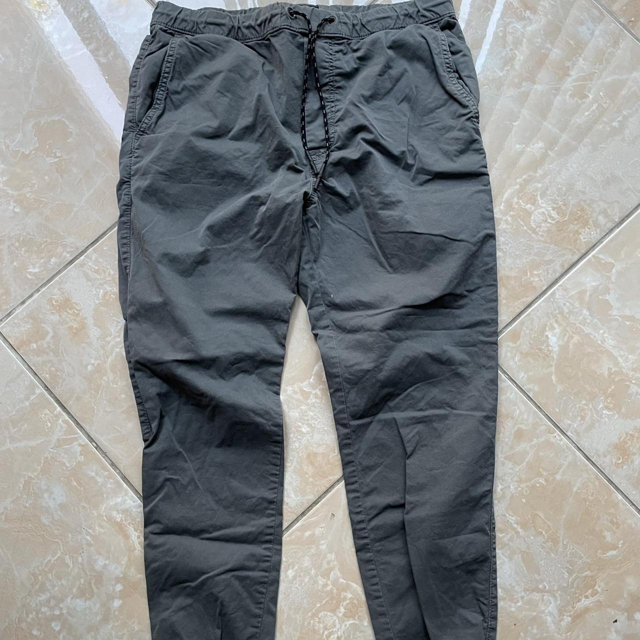 Grey American Eagle extreme flex jogger pants - Depop