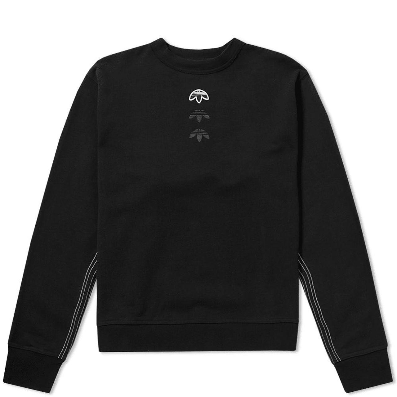 Upside down adidas logo sweatshirt sale