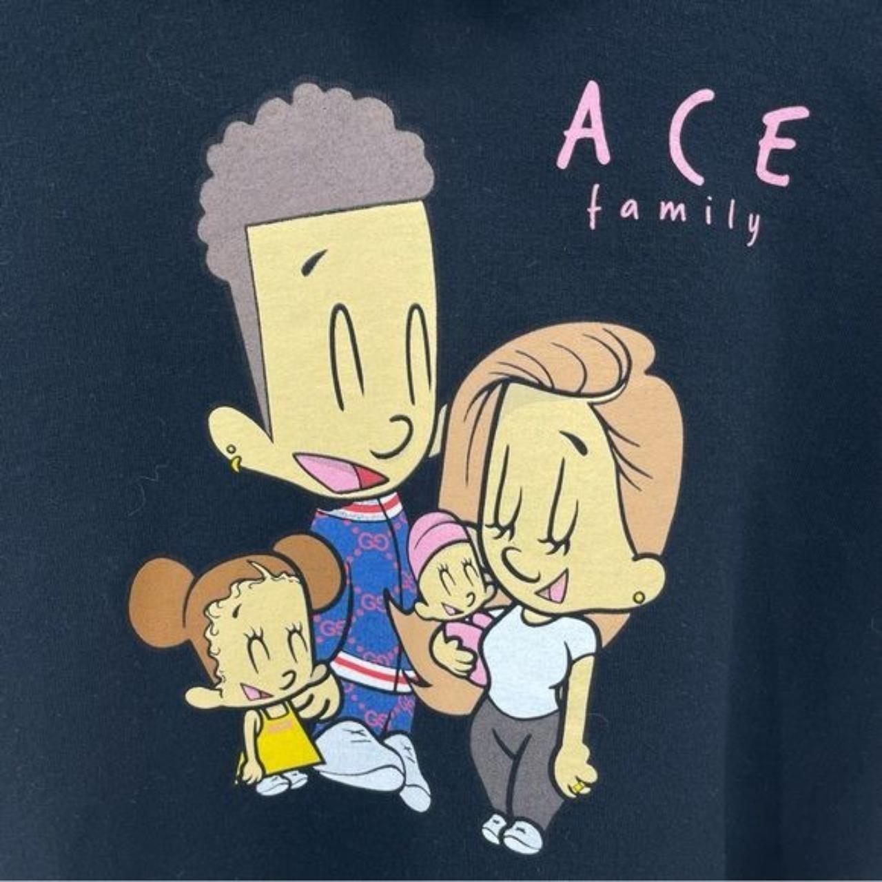 Ace family cartoon hoodie sale