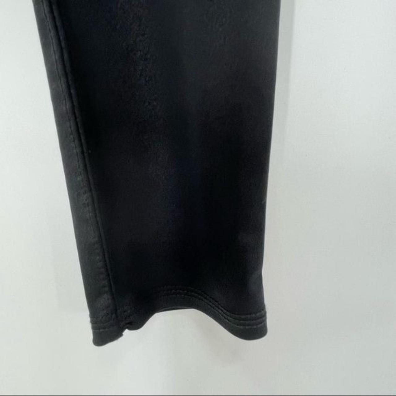 Seven7 Vegan Leather Leggings Medium -Black -Faux - Depop
