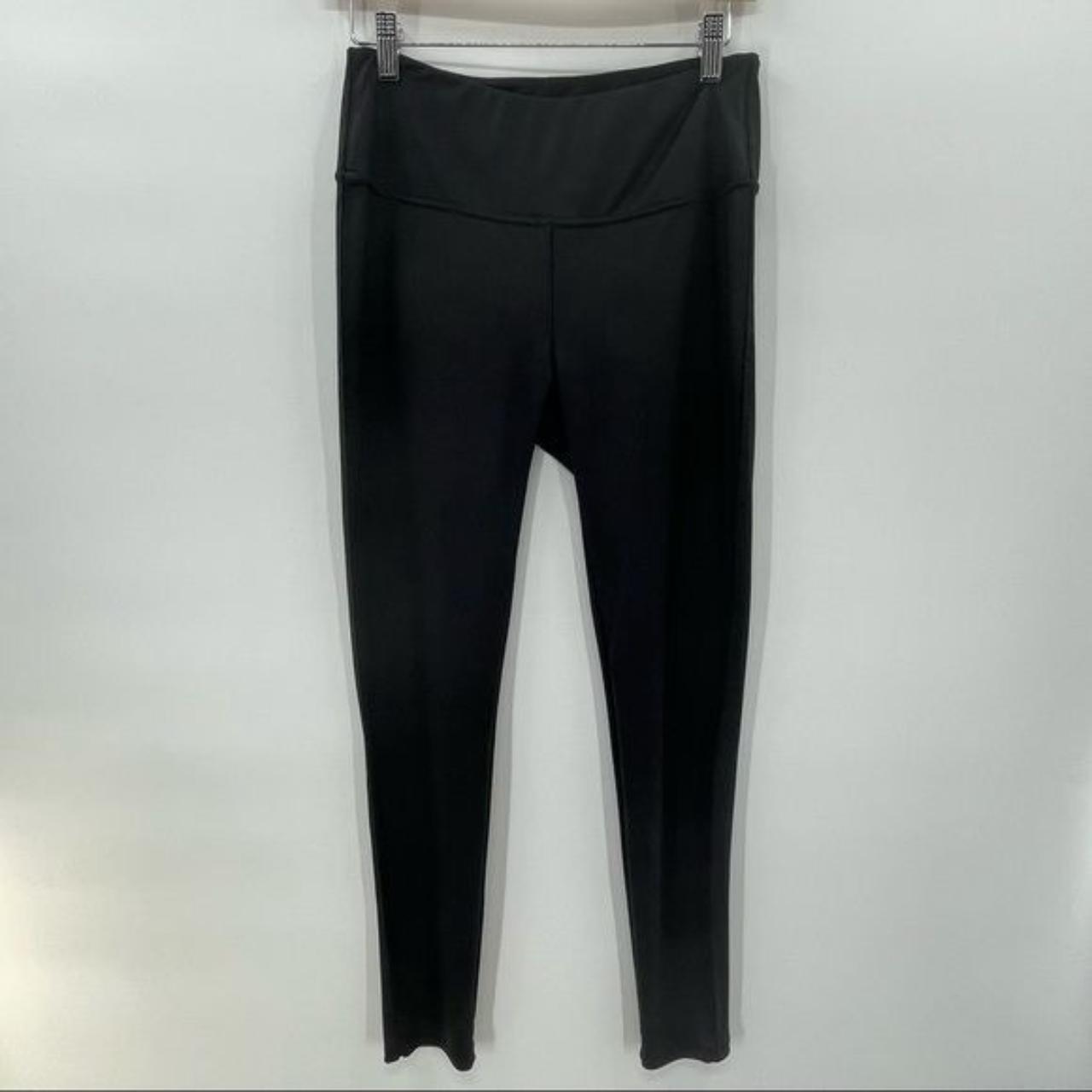 Seven7 Vegan Leather Leggings Medium -Black -Faux - Depop