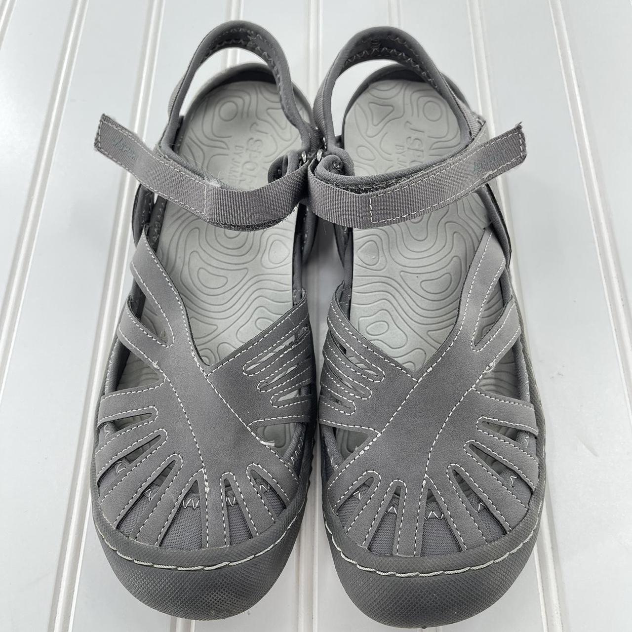 Jambu Women's Grey Sandals | Depop