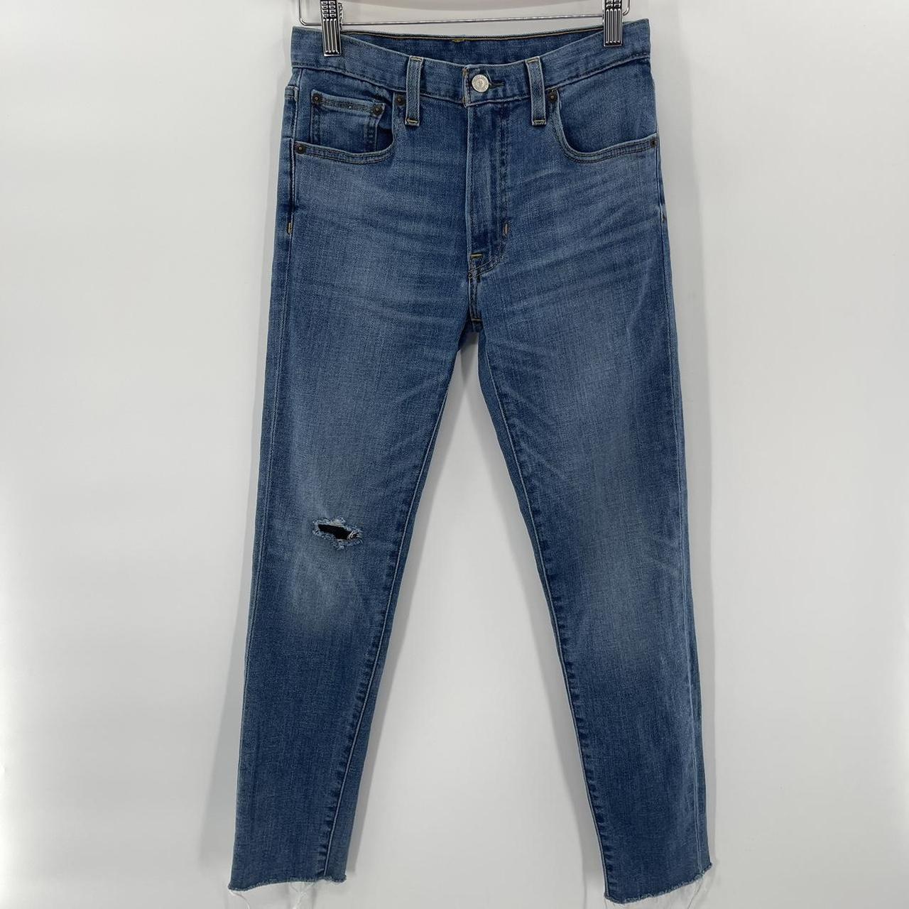 Frye Sienna Cropped Skinny Distressed Jeans popular