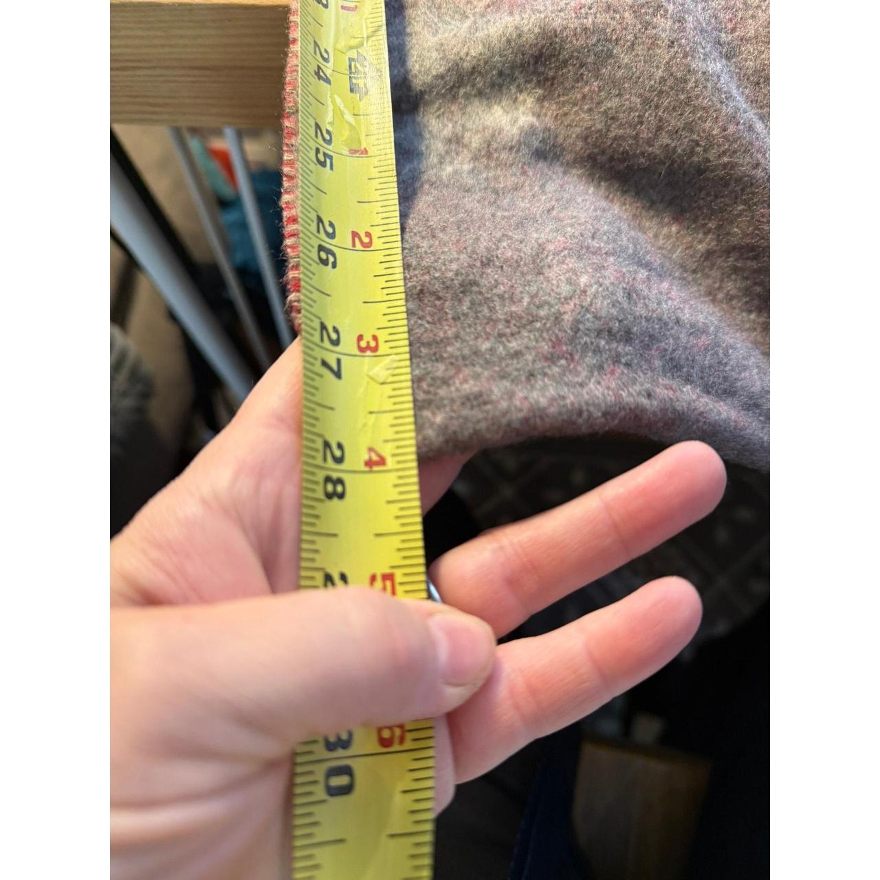 Source Unknown Women's Scarf - Grey/Red – Cozy an… - image 4