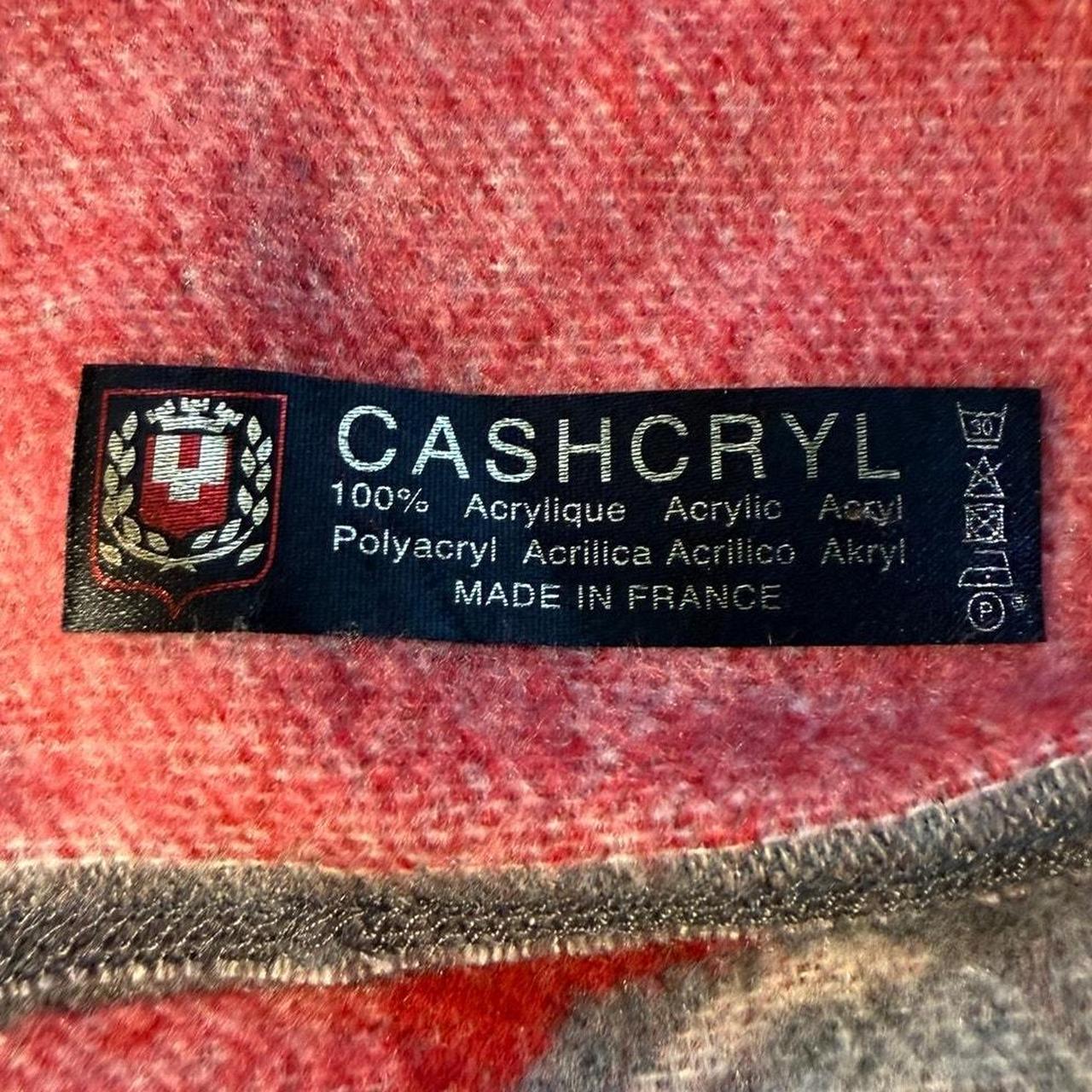 Source Unknown Women's Scarf - Grey/Red – Cozy an… - image 3