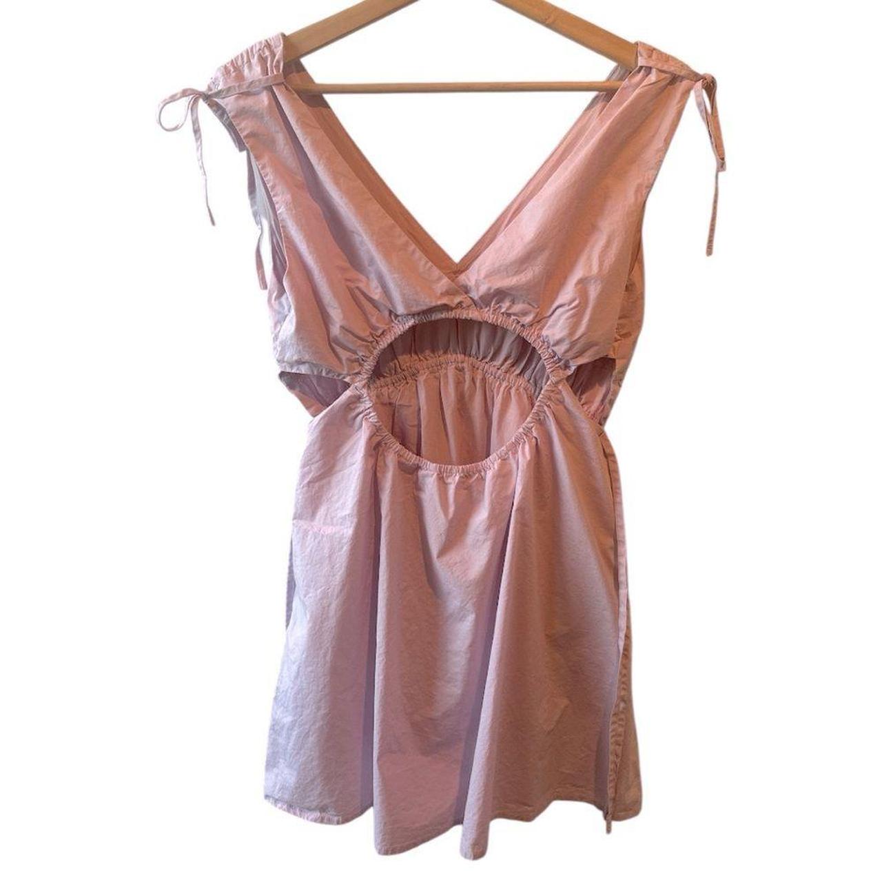 Preloved Women's Mini Dress - Purple - M – Whiter… - image 2