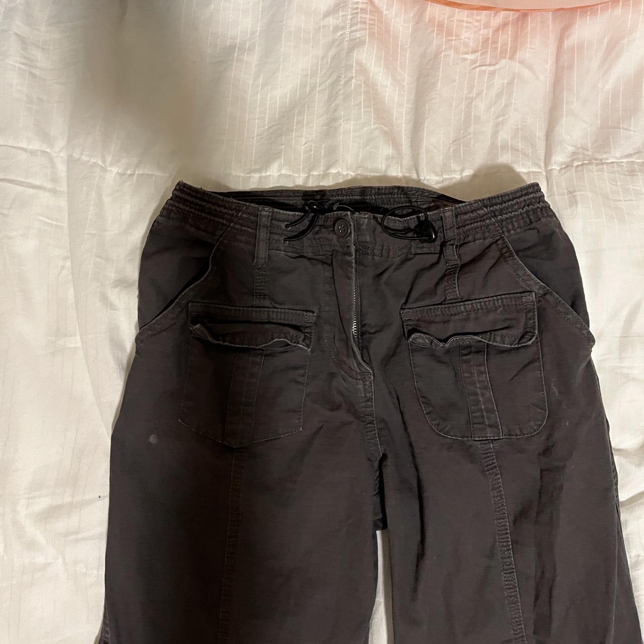 classic brandy melville grey kim pants (pm before u... Depop