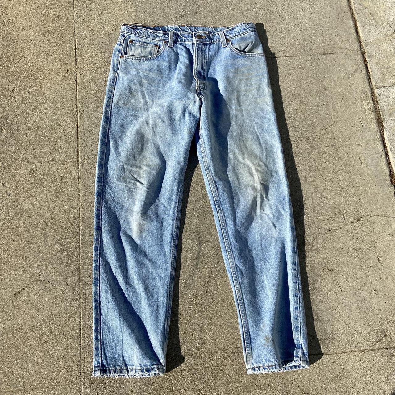 Vintage light 2024 wash levis