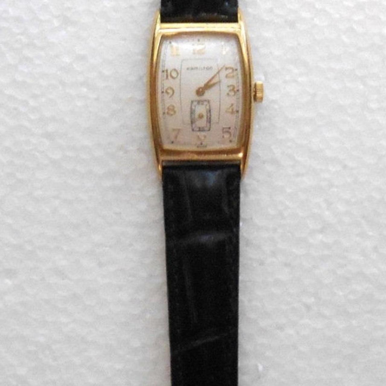 Hamilton Watch Company Men's Gold and Black Watch