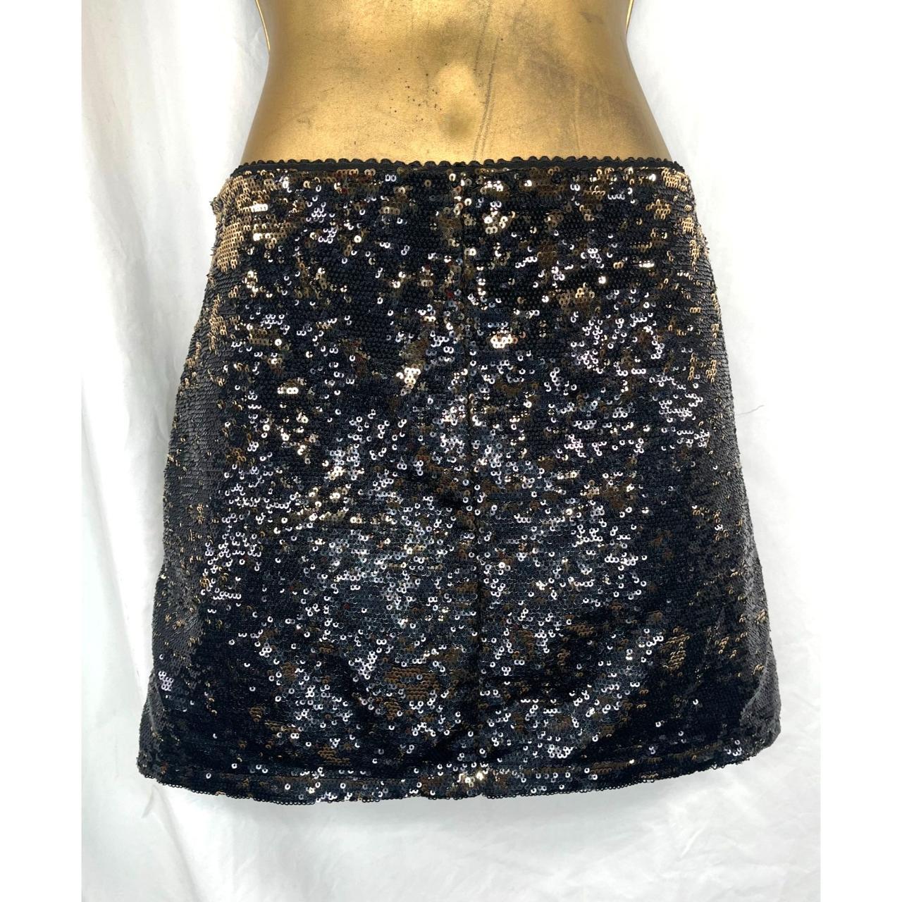 Gold skirt forever clearance 21