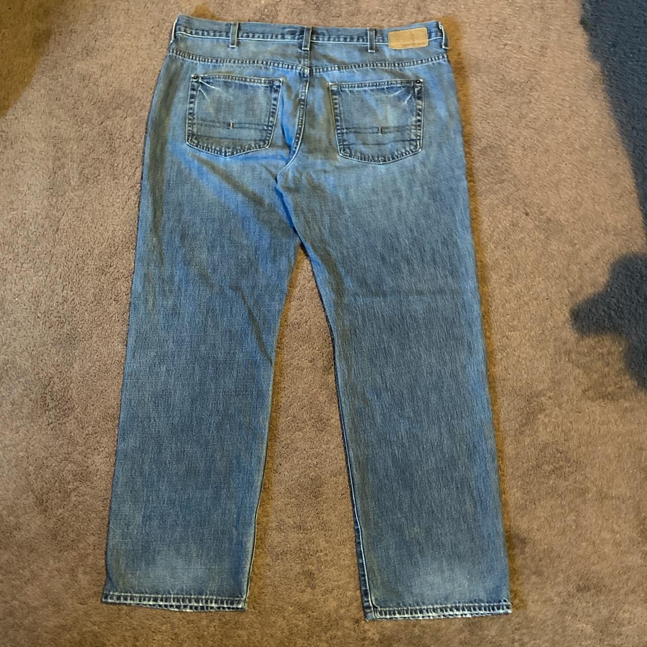 Vintage baggy Blue calvin Klein jeans Straight... - Depop