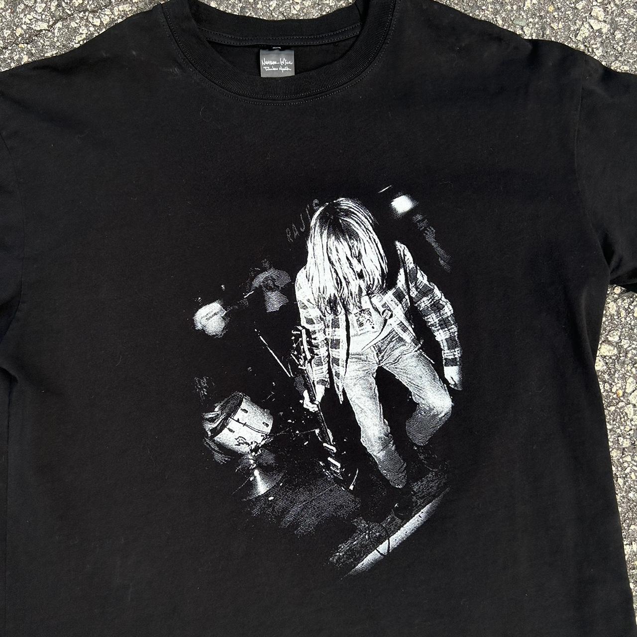 Number Nine Kurt Cobain Shirt Size Large. Found at... - Depop