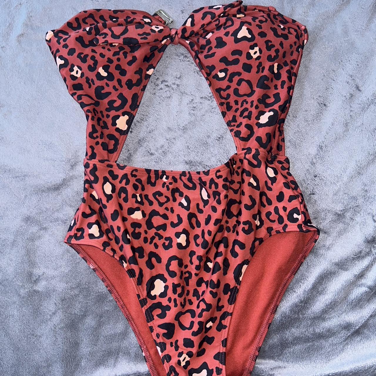 One piece open stomach bathing suit... Depop
