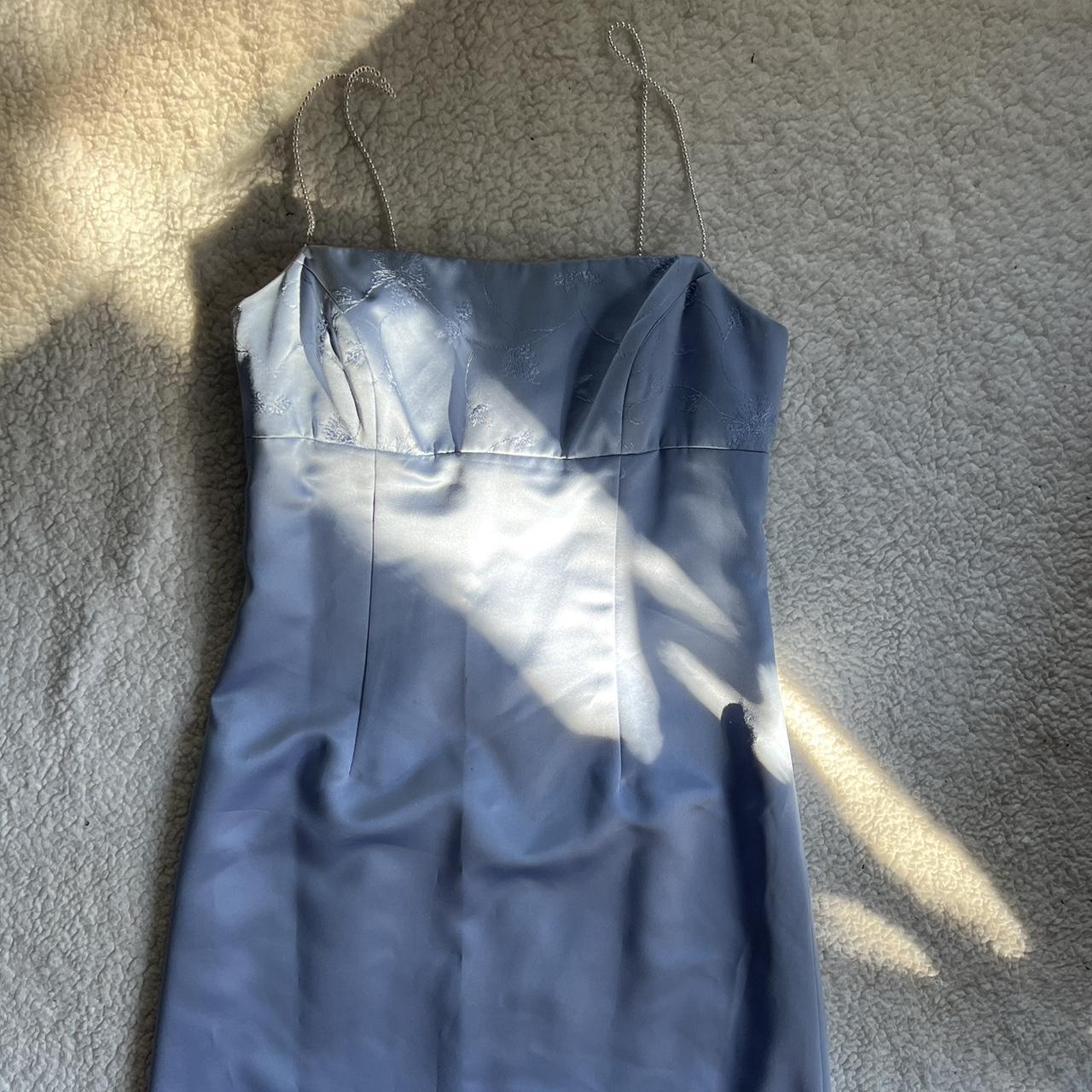 Nicole Miller Women's Blue and Purple Dress (2)