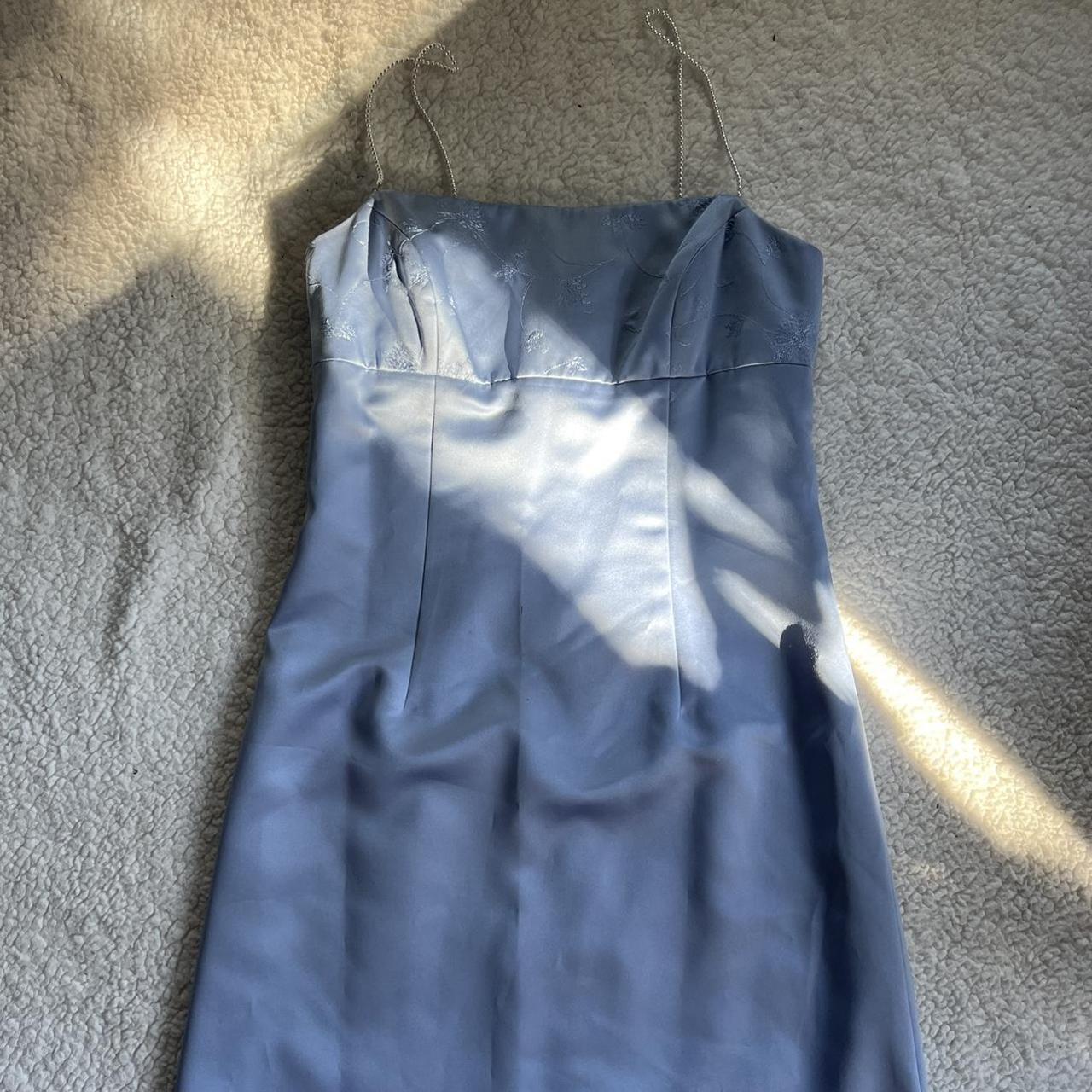 Nicole Miller Women's Blue and Purple Dress (4)