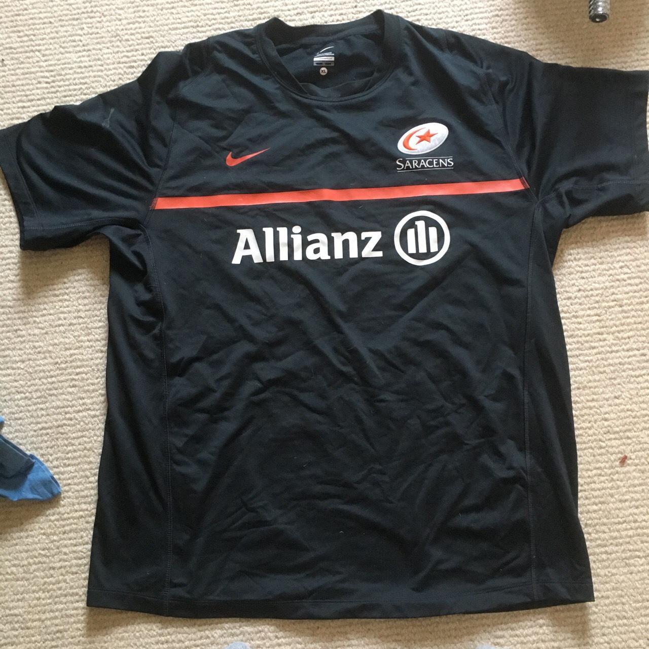 saracens nike t shirt