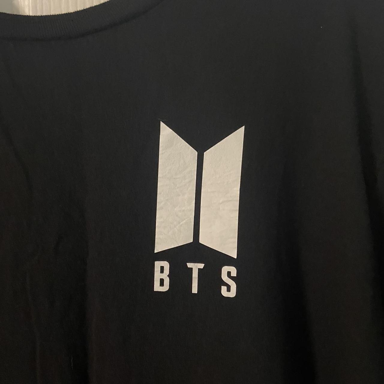 Bts Tour Shirt Large 1 Sided Ss Black Official Depop 3527