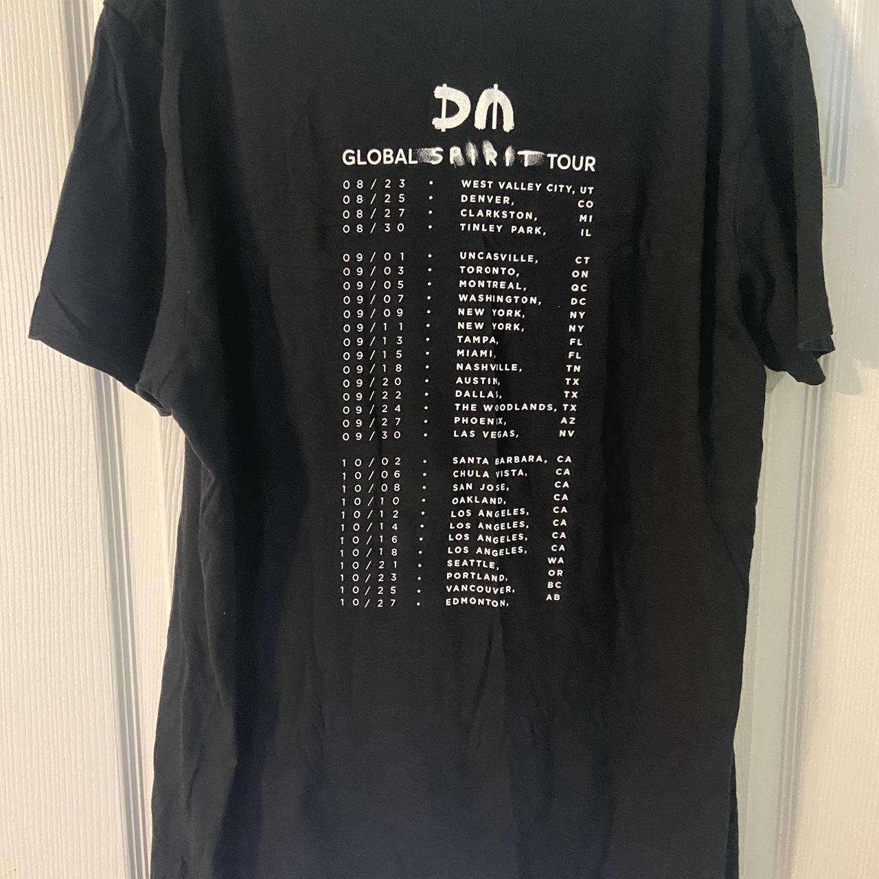 Depeche Mode (Global Spirit) Tour Shirt XL. 2-Sided.... - Depop