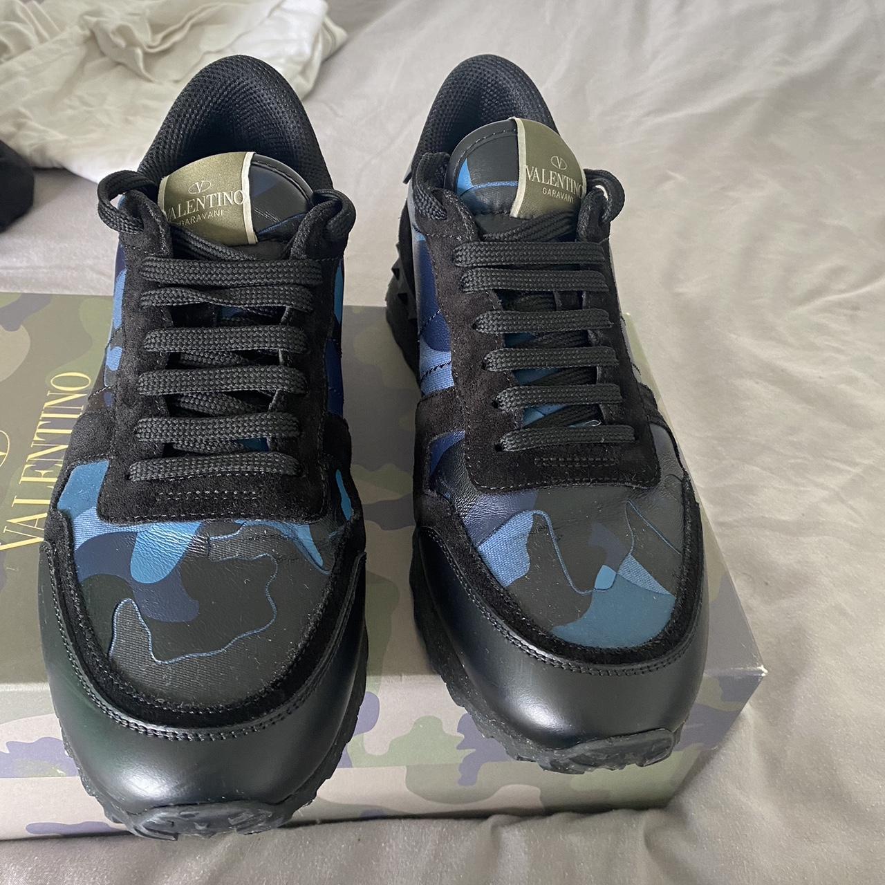 mens valentino trainers camo