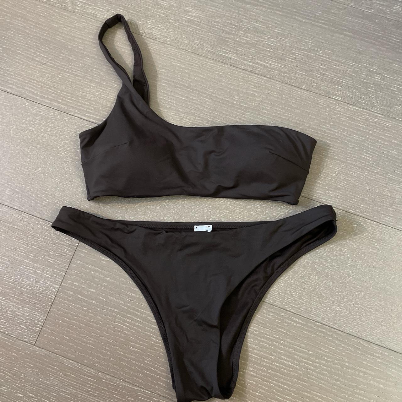 OYSHO Women's Brown Bikinis-and-tankini-sets | Depop