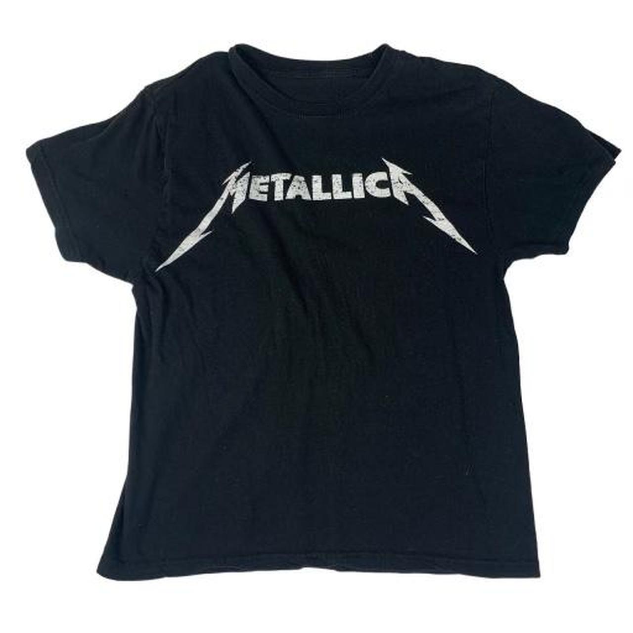 metallica graphic t shirt ! size small #bandshirt... - Depop