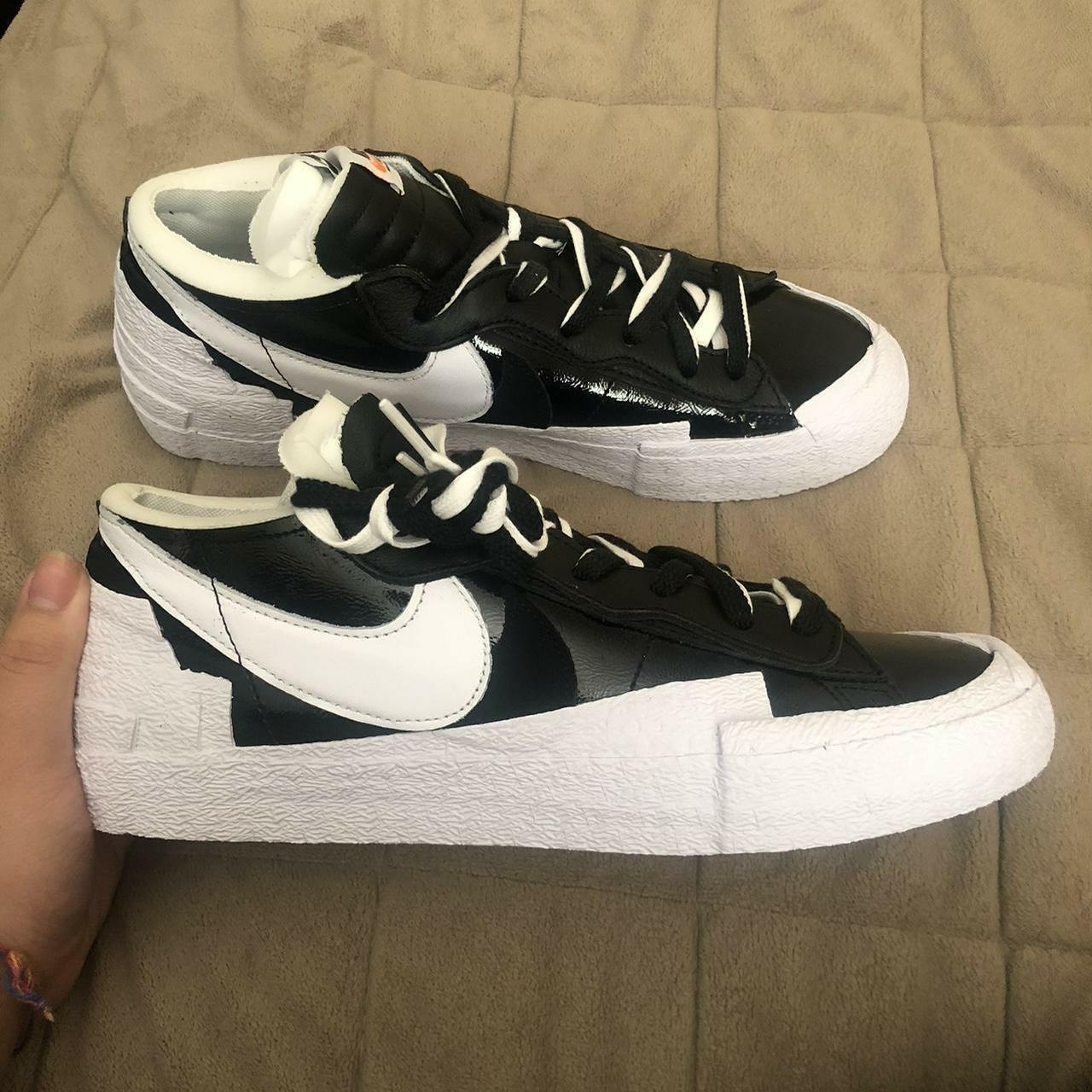 sacai nike black