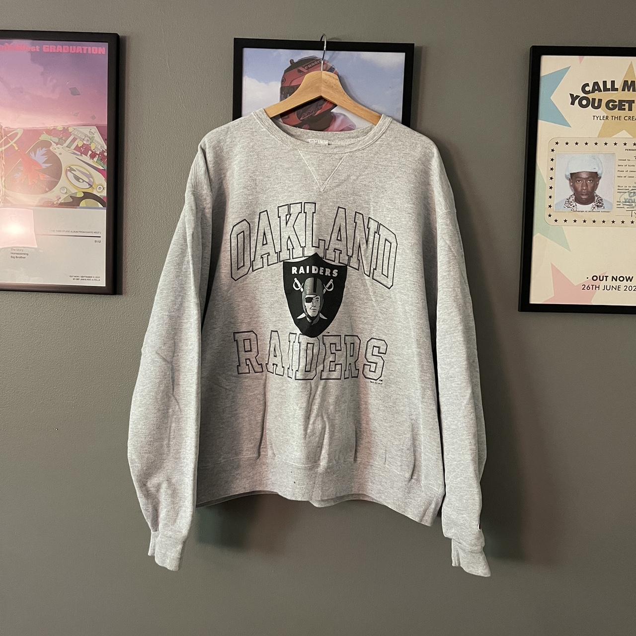 Vintage Oakland Raiders Champion Crewneck Sweatshirt