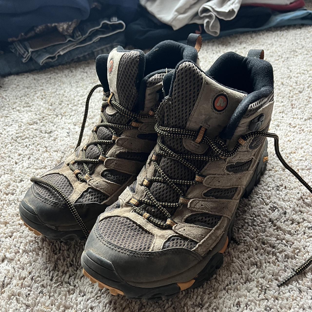 Merrill Moab 2 mid hiking boots Very good condition... - Depop