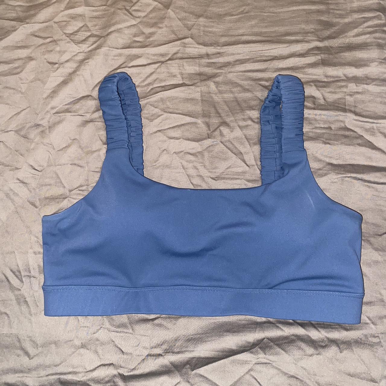 Zyia sports bra in olive green Like new Size medium - Depop