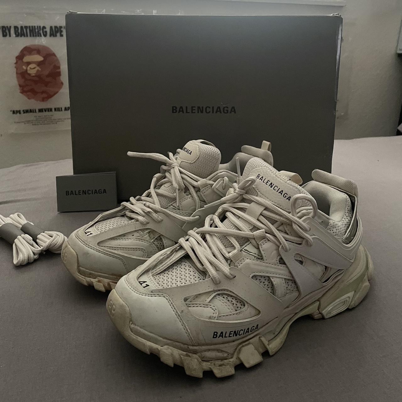 BALENCIAGA TRACK RUNNERS ✓Bought off GOAT✓ SIZE 41... - Depop