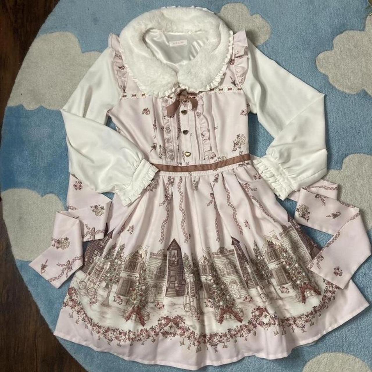 Liz Lisa Beige Tartan Dress J Fashion LIZ LISA Autumn Winter (LIZ