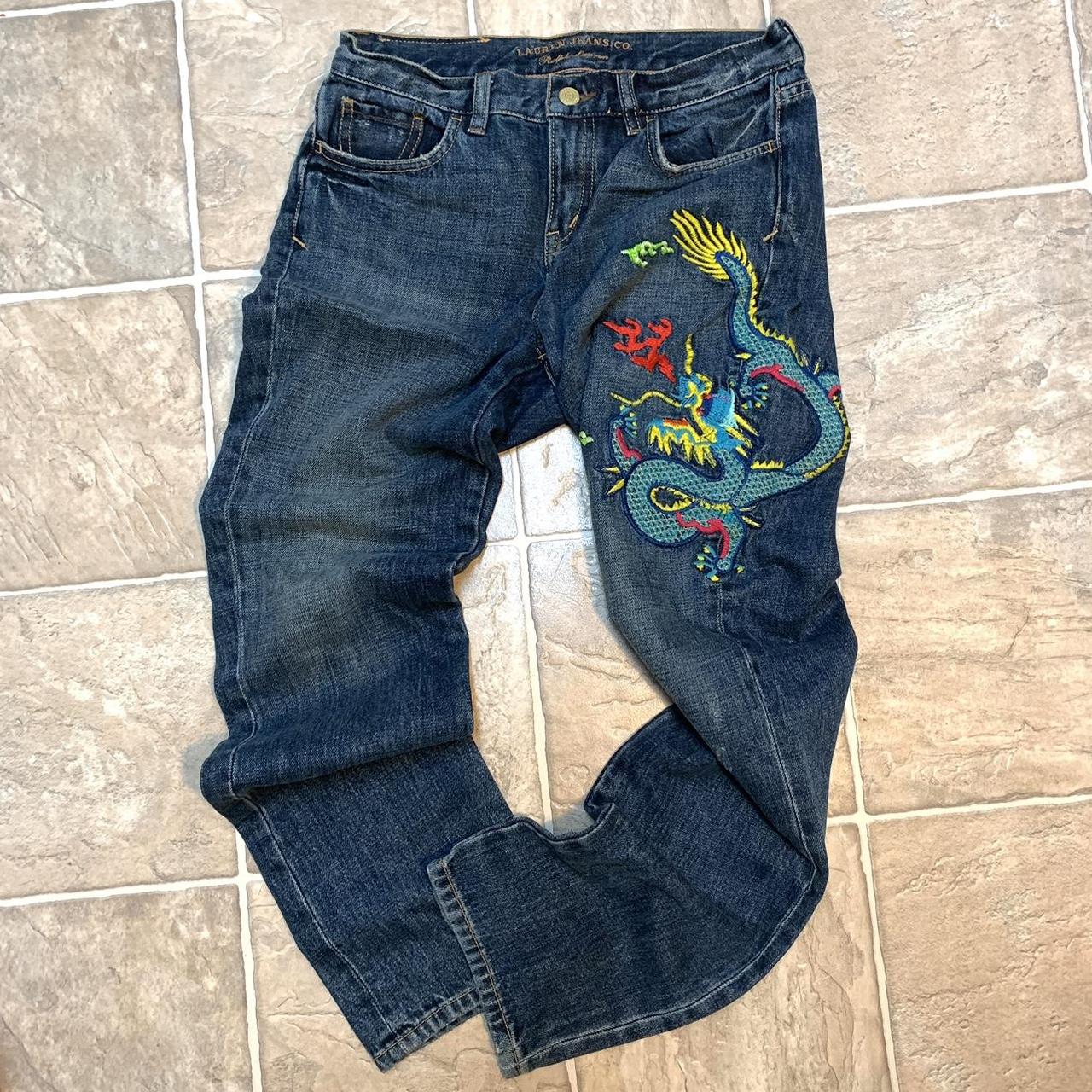 Ralph lauren sale embroidered jeans