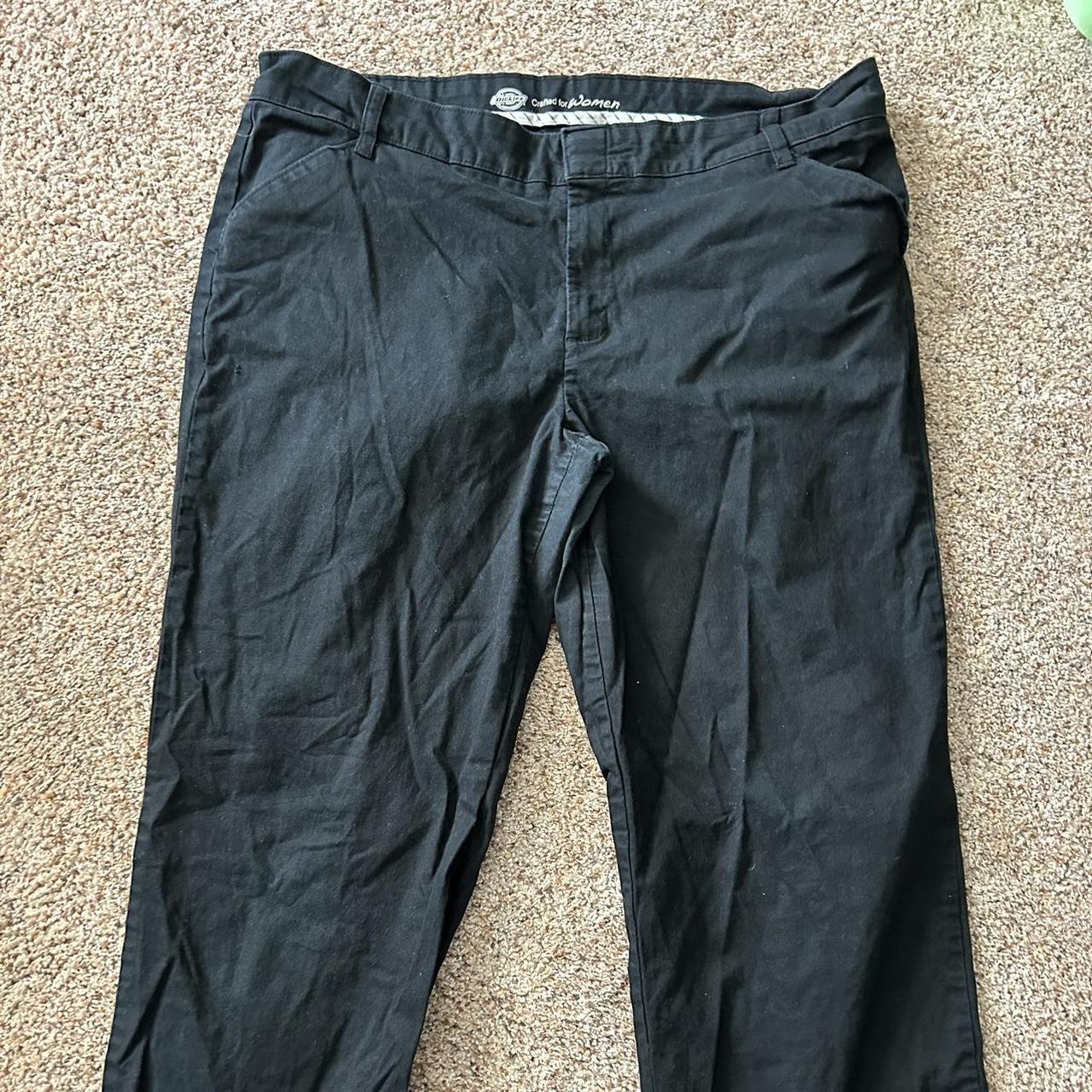 women’s dickies pants softer cotton super... Depop