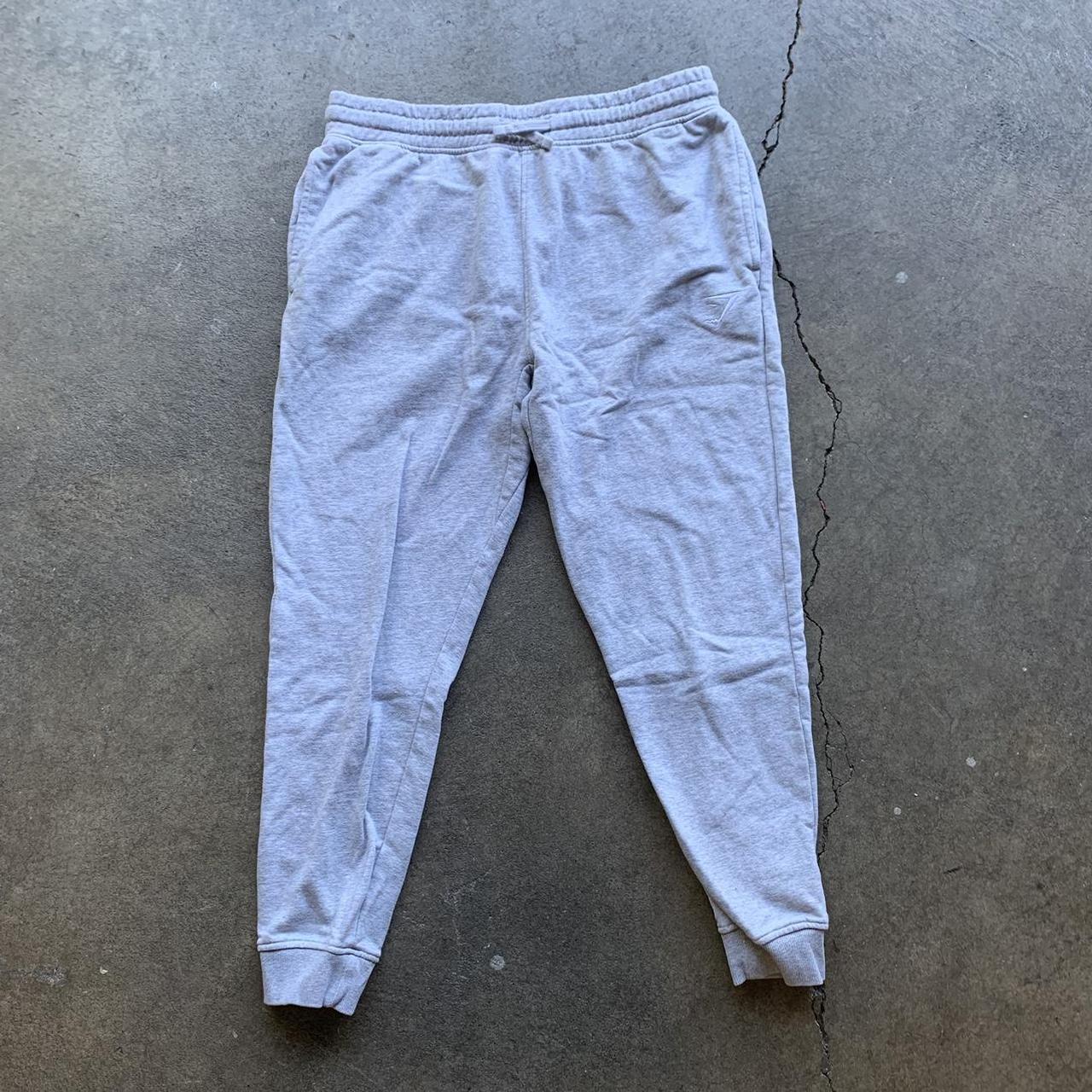 Gymshark Sweatpants Measurements: Waist:... - Depop