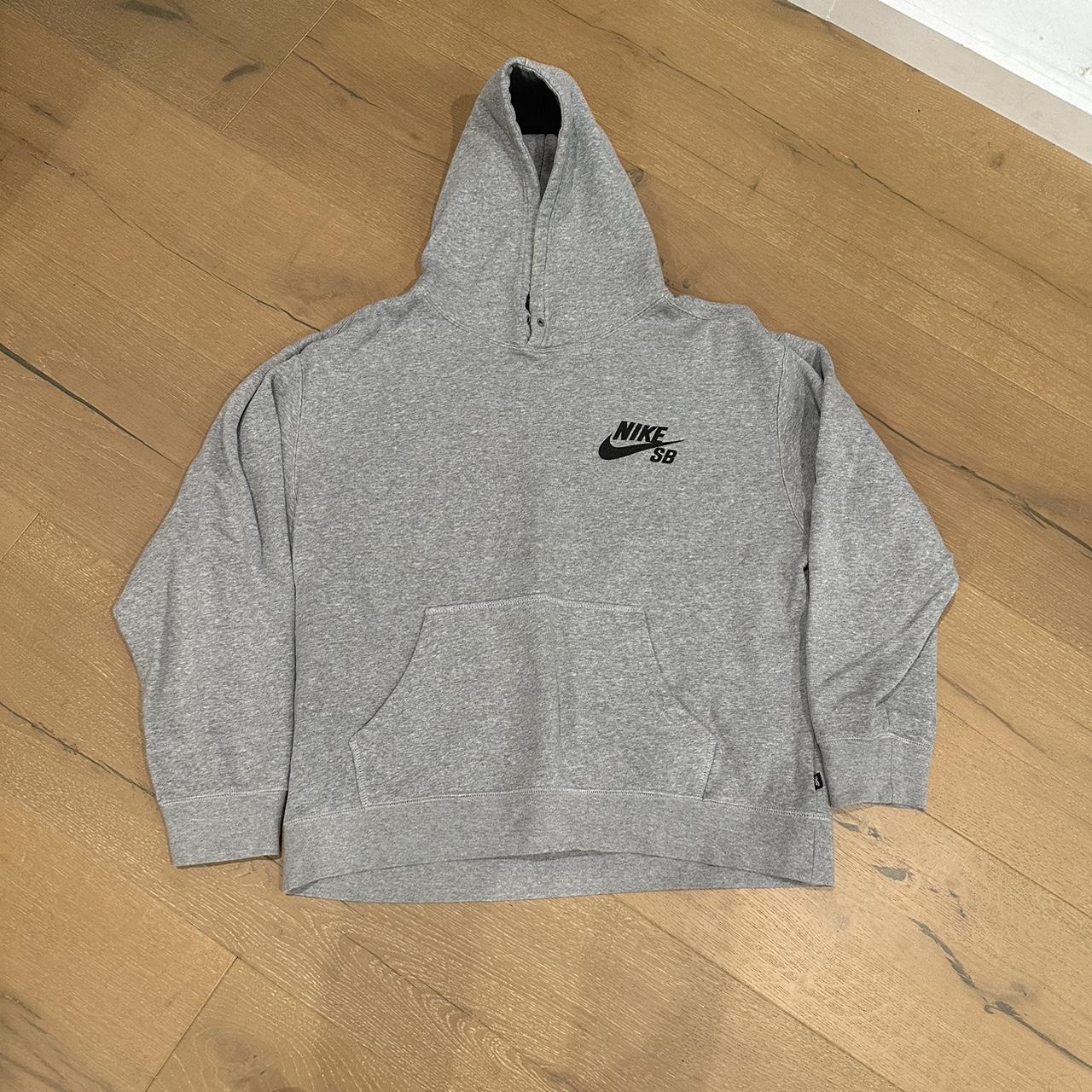 mens nike gray hoodie