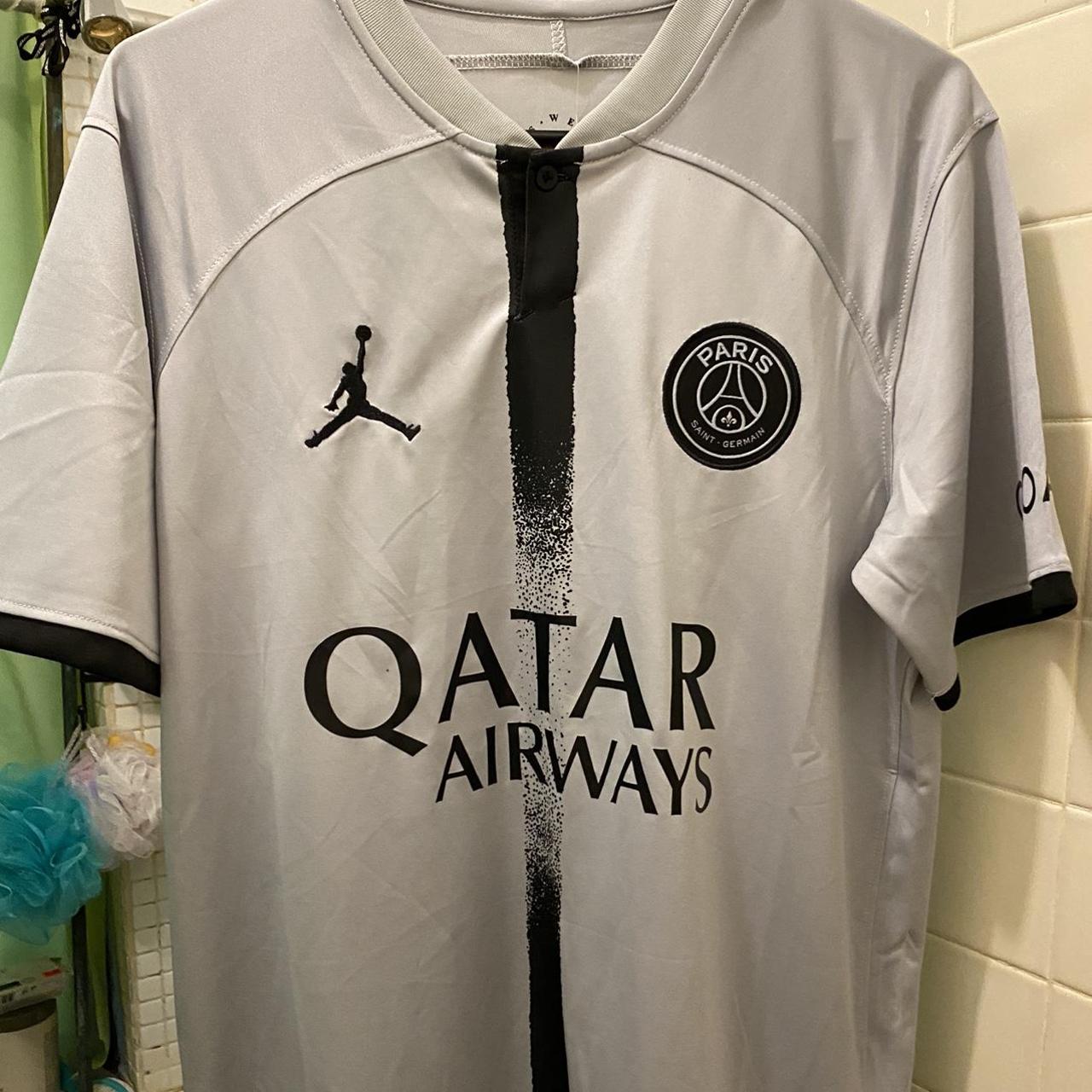 psg jordan black shirt